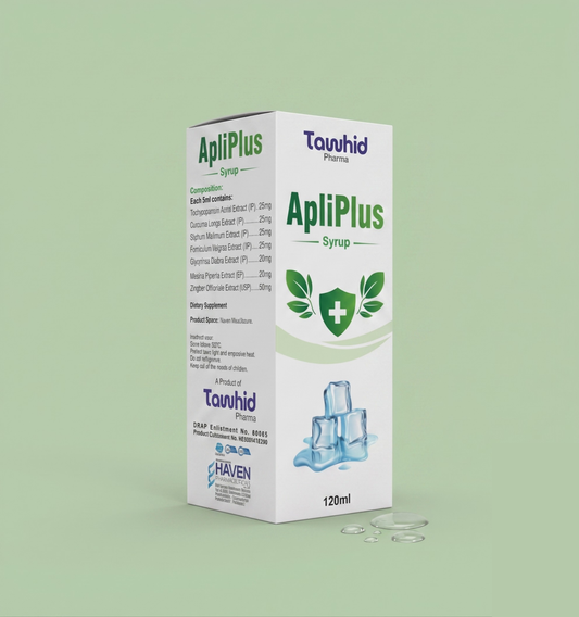 ApliPlus™ Herbal Digestive Relief Syrup | Fast Acting Soothing Formula (120ml)
