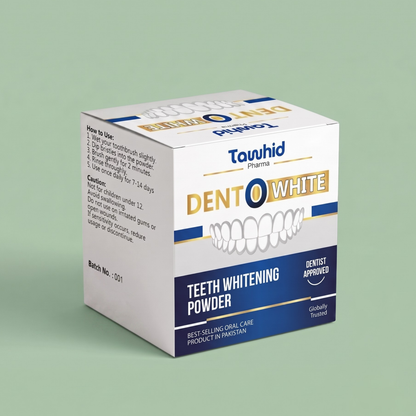 Dento White™ Premium Teeth Whitening Powder | Dentist Approved