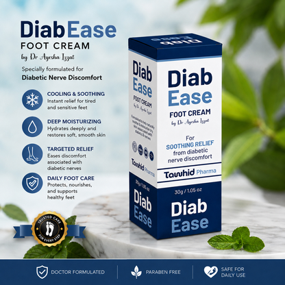 DiabEase™ Foot Cream | Diabetic Nerve Relief | Tawhid Pharma